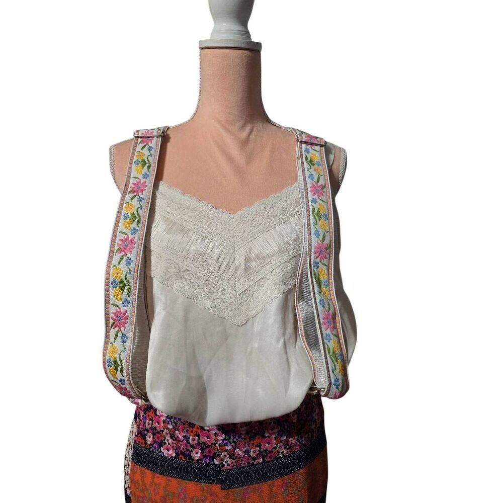 Rayvehn Embroidered Suspenders